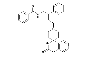 N-[4-(3-ketospiro[2,4-dihydroisoquinoline-1,4'-piperidine]-1'-yl)-2-phenyl-butyl]benzamide