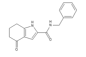 N-benzyl-4-keto-1,5,6,7-tetrahydroindole-2-carboxamide