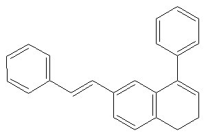 4-phenyl-6-styryl-1,2-dihydronaphthalene