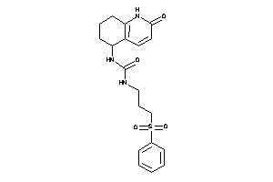 1-(3-besylpropyl)-3-(2-keto-5,6,7,8-tetrahydro-1H-quinolin-5-yl)urea