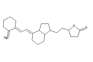 5-[2-[4-[2-(2-methylenecyclohexylidene)ethylidene]-1,2,3,3a,5,6,7,7a-octahydroinden-1-yl]ethyl]tetrahydrofuran-2-one