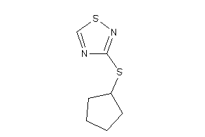 3-(cyclopentylthio)-1,2,4-thiadiazole