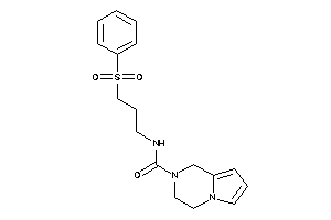 N-(3-besylpropyl)-3,4-dihydro-1H-pyrrolo[1,2-a]pyrazine-2-carboxamide