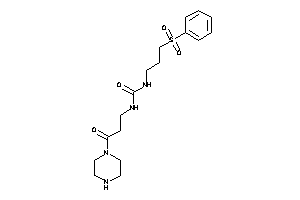 1-(3-besylpropyl)-3-(3-keto-3-piperazino-propyl)urea