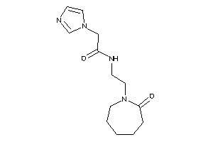 2-imidazol-1-yl-N-[2-(2-ketoazepan-1-yl)ethyl]acetamide