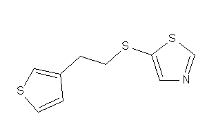 Image of 5-[2-(3-thienyl)ethylthio]thiazole