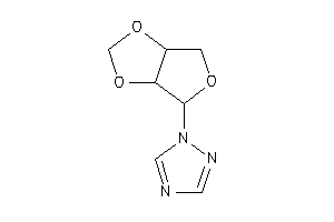 1-(3a,4,6,6a-tetrahydrofuro[3,4-d][1,3]dioxol-6-yl)-1,2,4-triazole