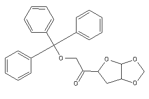 1-(3a,5,6,6a-tetrahydrofuro[2,3-d][1,3]dioxol-5-yl)-2-trityloxy-ethanone