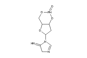Image of [3-(3-keto-2,4,7-trioxa-3$l^{5}-phosphabicyclo[4.3.0]nonan-8-yl)-2-imidazolin-4-ylidene]amine