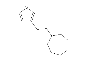 3-(2-cycloheptylethyl)thiophene