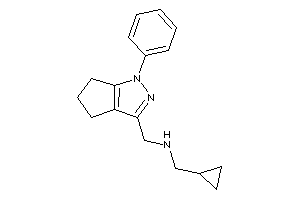 Cyclopropylmethyl-[(1-phenyl-5,6-dihydro-4H-cyclopenta[c]pyrazol-3-yl)methyl]amine