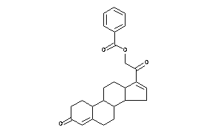 Image of Benzoic Acid [2-keto-2-(3-keto-1,2,6,7,8,9,10,11,12,13,14,15-dodecahydrocyclopenta[a]phenanthren-17-yl)ethyl] Ester