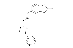 5-[[(2-phenylthiazol-5-yl)methylamino]methyl]oxindole