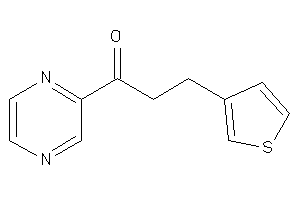 1-pyrazin-2-yl-3-(3-thienyl)propan-1-one