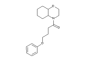 1-(2,3,4a,5,6,7,8,8a-octahydrobenzo[b][1,4]oxazin-4-yl)-4-phenoxy-butan-1-one