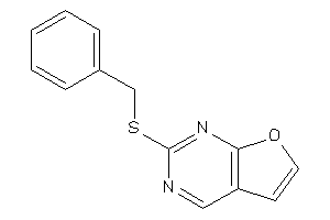 2-(benzylthio)furo[2,3-d]pyrimidine