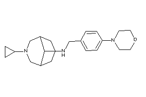 (3-cyclopropyl-3-azabicyclo[3.3.1]nonan-9-yl)-(4-morpholinobenzyl)amine