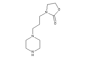 3-(3-piperazinopropyl)oxazolidin-2-one