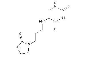 5-[3-(2-ketooxazolidin-3-yl)propylamino]uracil