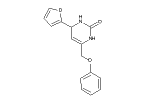 4-(2-furyl)-6-(phenoxymethyl)-3,4-dihydro-1H-pyrimidin-2-one