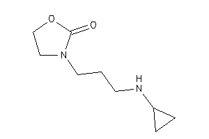 3-[3-(cyclopropylamino)propyl]oxazolidin-2-one