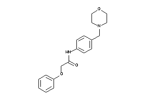 N-[4-(morpholinomethyl)phenyl]-2-phenoxy-acetamide