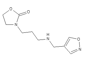 3-[3-(isoxazol-4-ylmethylamino)propyl]oxazolidin-2-one