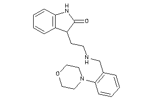 3-[2-[(2-morpholinobenzyl)amino]ethyl]oxindole