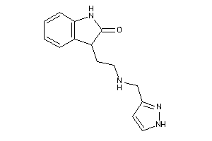 3-[2-(1H-pyrazol-3-ylmethylamino)ethyl]oxindole