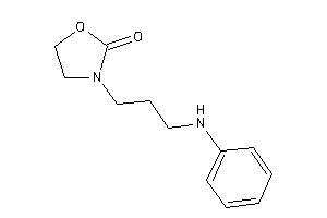 3-(3-anilinopropyl)oxazolidin-2-one