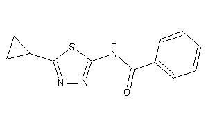 Image of N-(5-cyclopropyl-1,3,4-thiadiazol-2-yl)benzamide