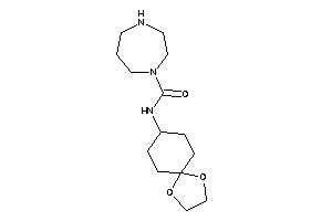 N-(1,4-dioxaspiro[4.5]decan-8-yl)-1,4-diazepane-1-carboxamide