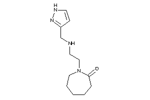 1-[2-(1H-pyrazol-3-ylmethylamino)ethyl]azepan-2-one