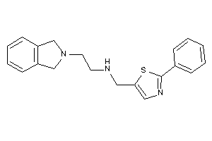 2-isoindolin-2-ylethyl-[(2-phenylthiazol-5-yl)methyl]amine