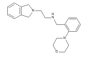 2-isoindolin-2-ylethyl-(2-morpholinobenzyl)amine