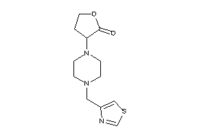 3-[4-(thiazol-4-ylmethyl)piperazino]tetrahydrofuran-2-one