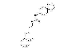 1-(1,4-dioxaspiro[4.5]decan-8-yl)-3-[4-(2-keto-1-pyridyl)butyl]urea