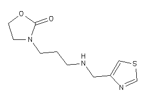 3-[3-(thiazol-4-ylmethylamino)propyl]oxazolidin-2-one