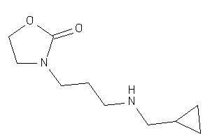 3-[3-(cyclopropylmethylamino)propyl]oxazolidin-2-one