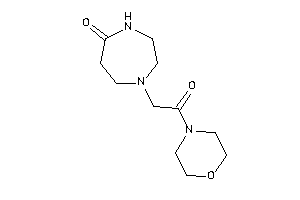 1-(2-keto-2-morpholino-ethyl)-1,4-diazepan-5-one