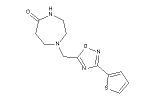 1-[[3-(2-thienyl)-1,2,4-oxadiazol-5-yl]methyl]-1,4-diazepan-5-one