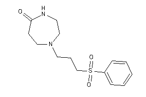 1-(3-besylpropyl)-1,4-diazepan-5-one