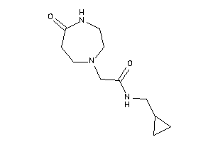 N-(cyclopropylmethyl)-2-(5-keto-1,4-diazepan-1-yl)acetamide