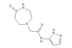 2-(5-keto-1,4-diazepan-1-yl)-N-(1H-pyrazol-5-yl)acetamide