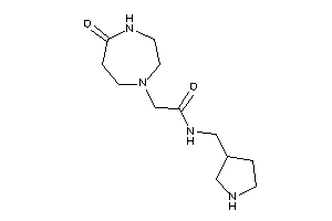2-(5-keto-1,4-diazepan-1-yl)-N-(pyrrolidin-3-ylmethyl)acetamide