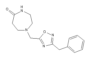 1-[(3-benzyl-1,2,4-oxadiazol-5-yl)methyl]-1,4-diazepan-5-one