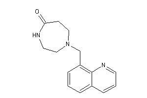 1-(8-quinolylmethyl)-1,4-diazepan-5-one