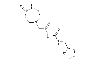 2-(5-keto-1,4-diazepan-1-yl)-N-(tetrahydrofurfurylcarbamoyl)acetamide