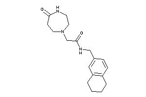 2-(5-keto-1,4-diazepan-1-yl)-N-(tetralin-6-ylmethyl)acetamide