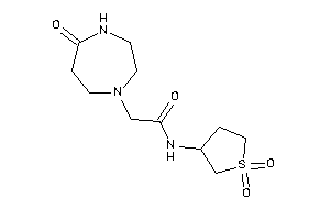 N-(1,1-diketothiolan-3-yl)-2-(5-keto-1,4-diazepan-1-yl)acetamide